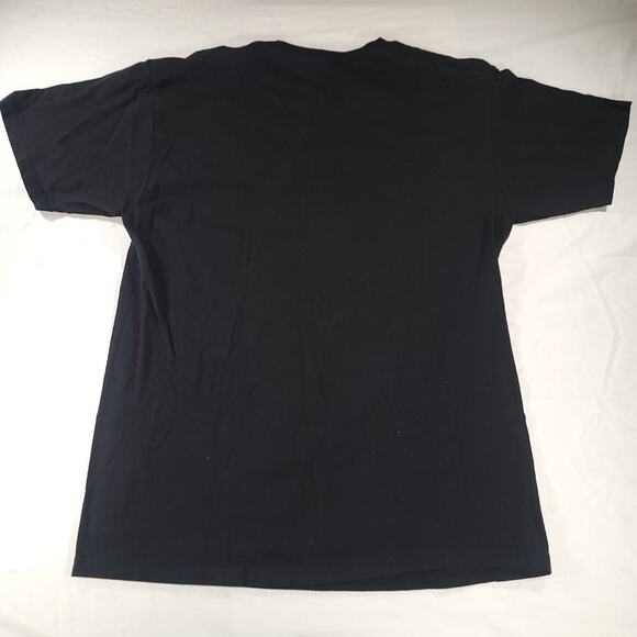 Fortnight Casual Crew Neck Short Sleeve Graphic T Shirt Mens Size Medium M Black - Picture 9 of 9